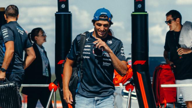 Carlos Sainz, en Hungría (Foto: Williams).