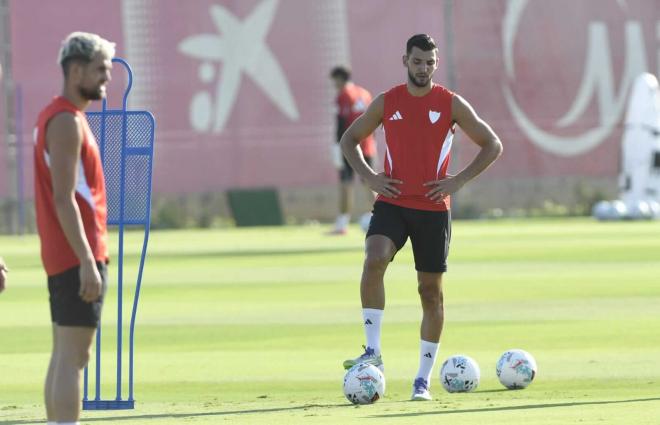 Rafa Mir, en la sesión del jueves (Foto: Kiko Hurtado).