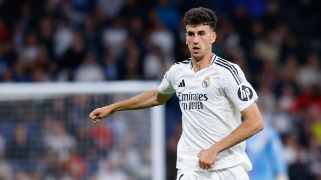 Jacobo Ramón en un partido del Real Madrid (Europa Press)