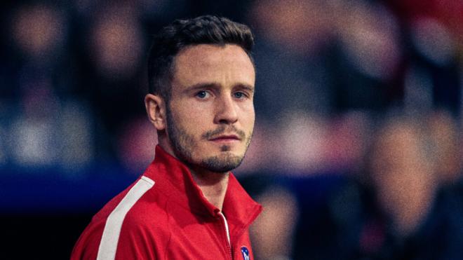 Saúl Ñíguez en un partido con el Atlético de Madrid (Cordon Press)