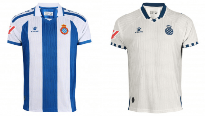 Las camisetas del Espanyol 2025/2026.