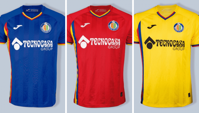 Las camisetas del Getafe CF 2025/2026.