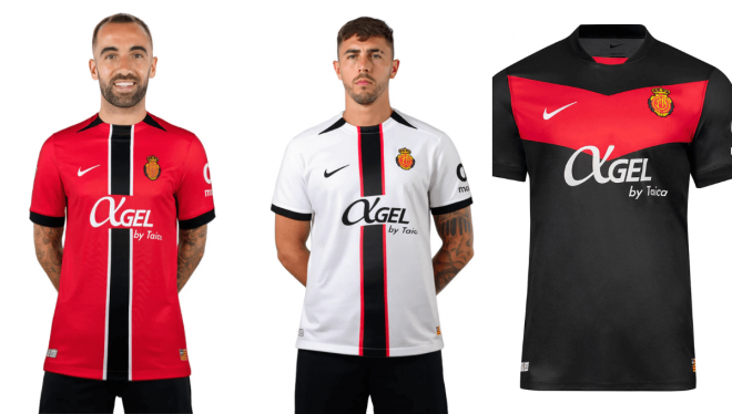 Las camisetas del RCD Mallorca 2025/2026.
