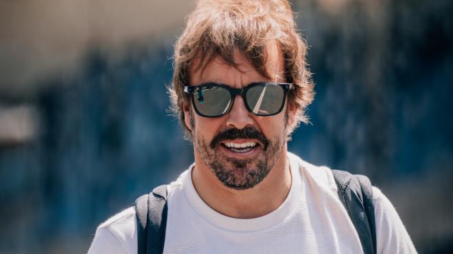 Fernando Alonso, en Hungría (Foto: Aston Martin).