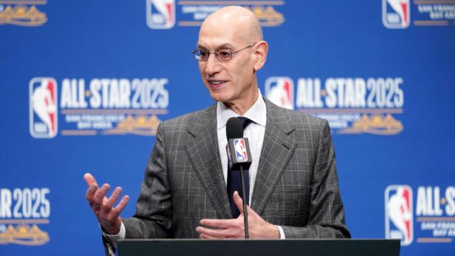 Adam Silver en una rueda de prensa (Cordon Press)