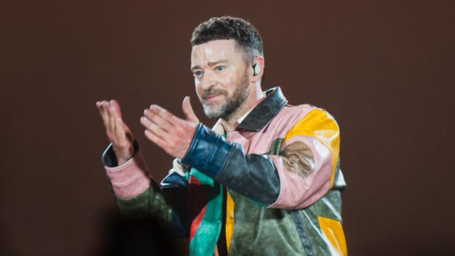 Justin Timberlake en el Festival Lollapalooza de París (Foto: Cordon Press)