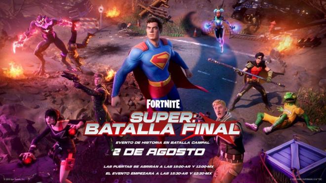 Super: Batalla Final, el evento contra el kraken en la recta final de temporada de Fortnite