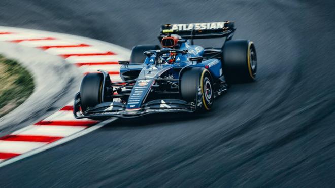 Carlos Sainz, en Hungría (Foto: Williams Racing).
