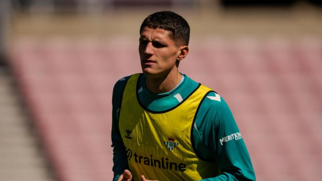 Sergi Altimira, en un entrenamiento de la presente pretemporada (Foto: RBB).