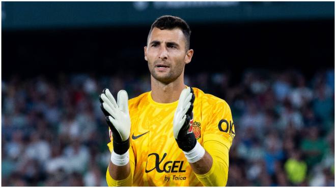 Dominik Greif, portero del Mallorca. (Cordon Press)