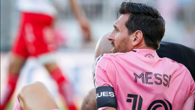 Leo Messi, lesionado (Foto: Inter de Miami)