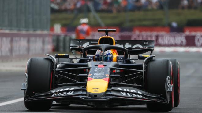 Max Verstappen, en Hungría (Foto: Red Bull).