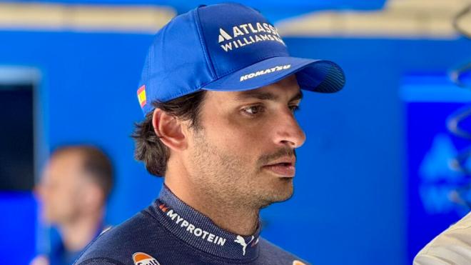 Carlos Sainz, en Hungría (Foto: Williams).