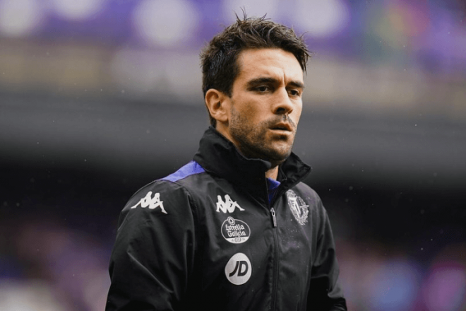 Eduardo Cachulo durante un encuentro del Real Valladolid