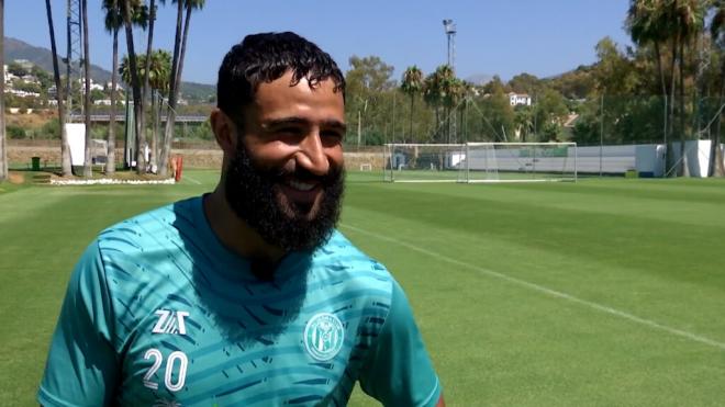 Nabil Fekir, en su entrevista para ElDesmarque.