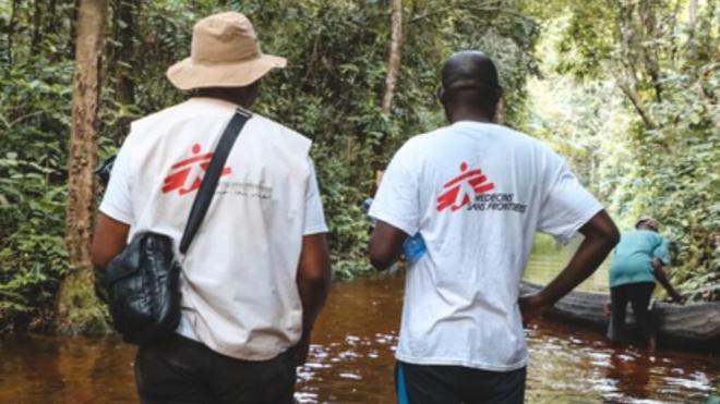 Equipo de Médicos Sin Fronteras en la República Democrática del Congo (Foto: @medicossinfronteras.espana)