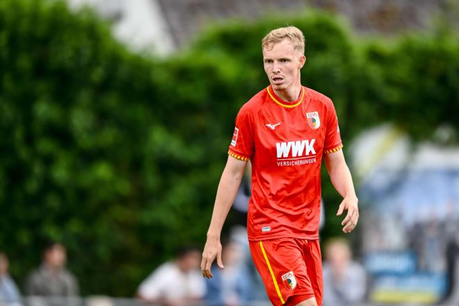 Tim Breithaupt, en un partido de pretemporada del Augsburgo (Foto: Cordon Press).