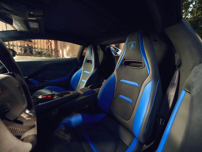 Interior del Lamborghini Temerario Porto Cervo