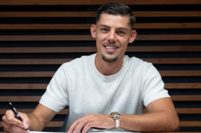 Javi Montero, tras su fichaje por el Málaga (Foto: MCF).