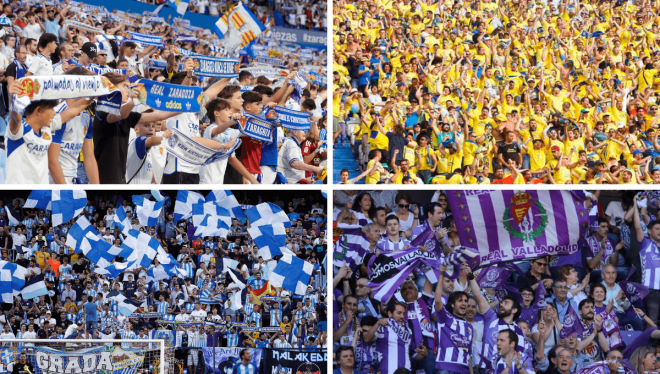 Aficionados de LaLiga Hypermotion.
