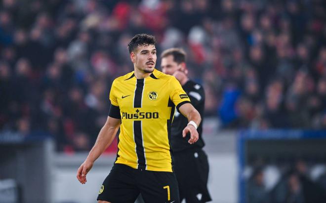 Filip Ugrinic, en un partido con el Young Boys (Foto: Cordon Press).