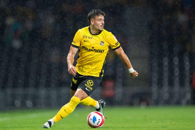Filip Ugrinic, en un partido con el Young Boys (Foto: Cordon Press).
