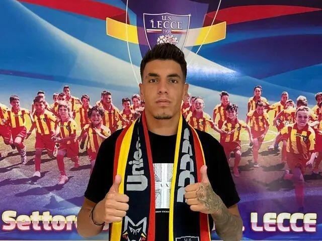 Vlad Rafaila, después de firmar por el Lecce.
