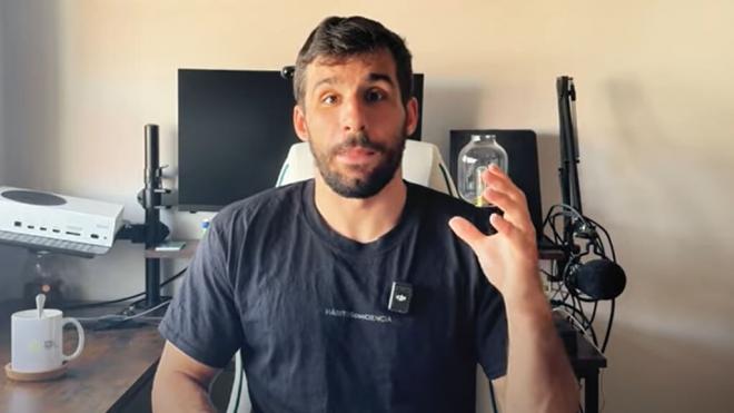 El nutricionista Saúl Sánchez en su canal de YouTube (Foto: @saulnutri)