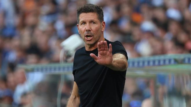 Diego Pablo Simeone durante el partido contra el Oporto (Fuente: Cordon Press)