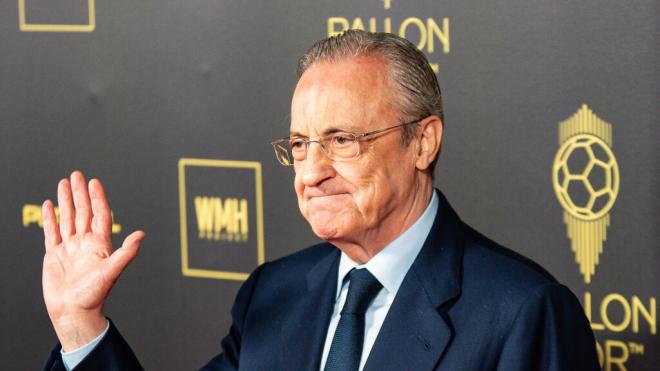 Florentino Pérez en una gala del Balón de Oro (Europa Press)