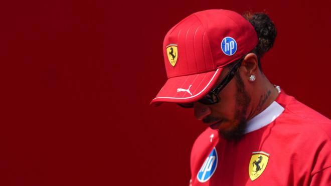 Lewis Hamilton con Ferrari (Europa Press)