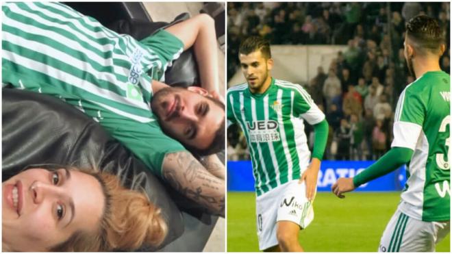 La hermana de Dani Ceballos y Fran VArela recordaron su etapa en el Betis (Dani Ceballos Instagram