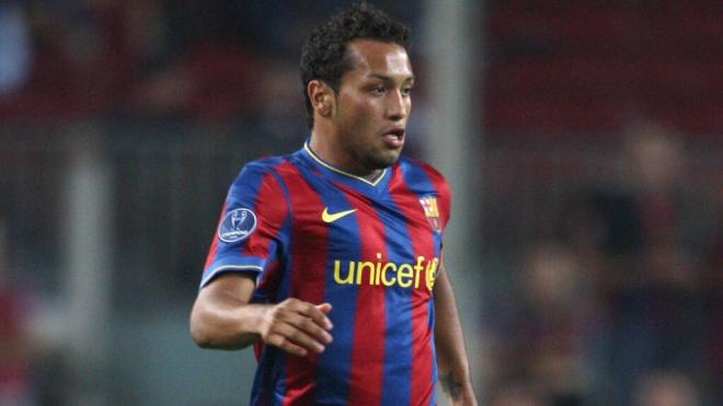 Jeffren Suárez en un partido con el Barça (Cordon Press)