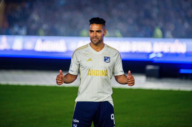 Radamel Falcao, con Millonarios (Foto: Cordon Press).