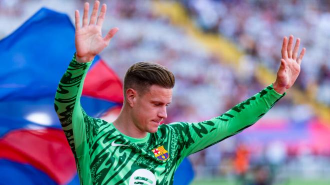 Ter Stegen en un partido con el Barça (Cordon Press)