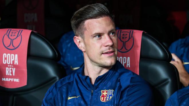 Ter Stegen ha accedido a firmar el consentimiento de LALIGA (foto: Cordon Press)
