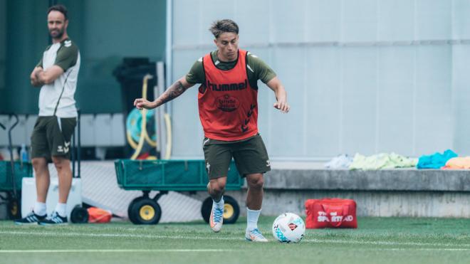 Franco Cervi en Afouteza (Foto: Celta).