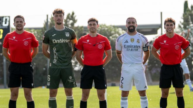 Dani Carvajal y Lalo en el Real Madrid-Leganés (Fuente: Leganés)