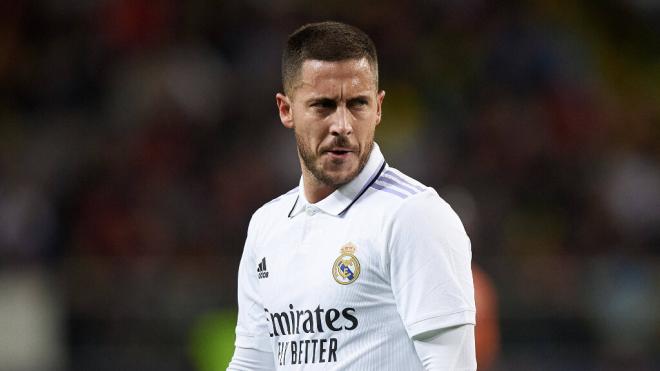 Eden Hazard durante un partido del Real Madrid (Fuente: Cordon Press)