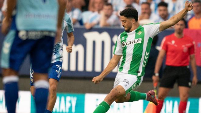 Pablo Fornals, ante el Málaga (Foto: RBB).