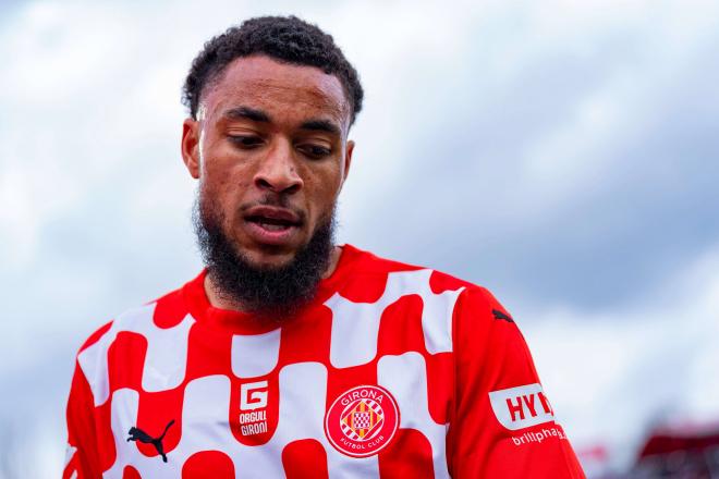 Arnaut Danjuma, en un partido del Girona (Foto: Cordon Press).