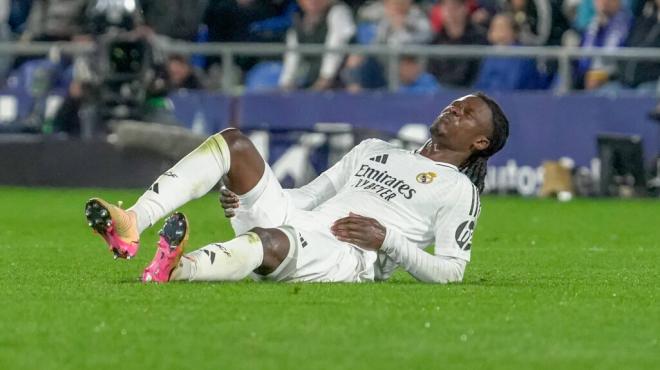 Eduardo Camavinga se lesionó la última vez ante el GEtafe (foto: Cordon Press).
