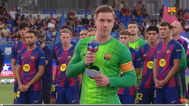 Marc-André Ter Stegen ha hablado de todos los temas en la previa del Joan Gamper (Barcelona YT).