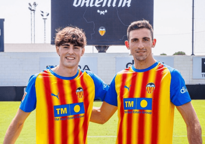 Javi Guerra y Tárrega (Foto: Valencia CF)