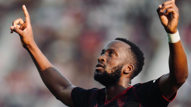 Dodi Lukebakio, celebrando su gol ante el Toulouse (Foto: SFC).