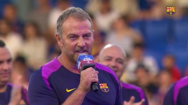 Hansi Flick ha hablado tras el Joan Gamper (FCB X).