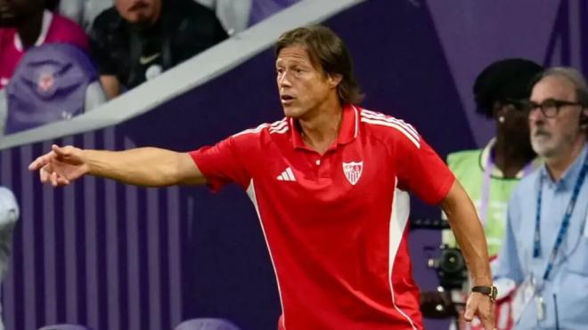 Matías Almeyda, ante el Toulouse (Foto: SFC).