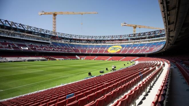Las fotos del Camp Nou publicadas por el Barcelona. (Fuente: BCN)