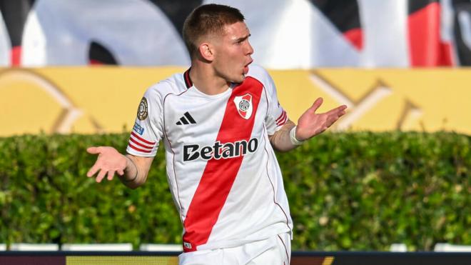Franco Mastantuono durante el Mundial de Clubes (Foto: Cordon Press)