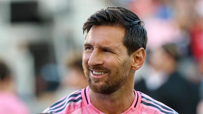 Leo Messi durante un partido con el Inter de Miami (Fuente: Cordon Press)